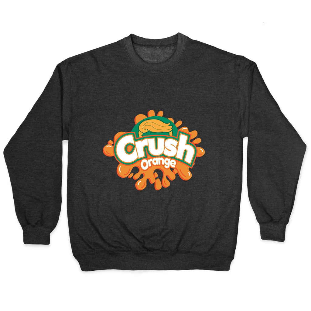 Orange Crush Harris Walz 2024 Crewneck Unisex