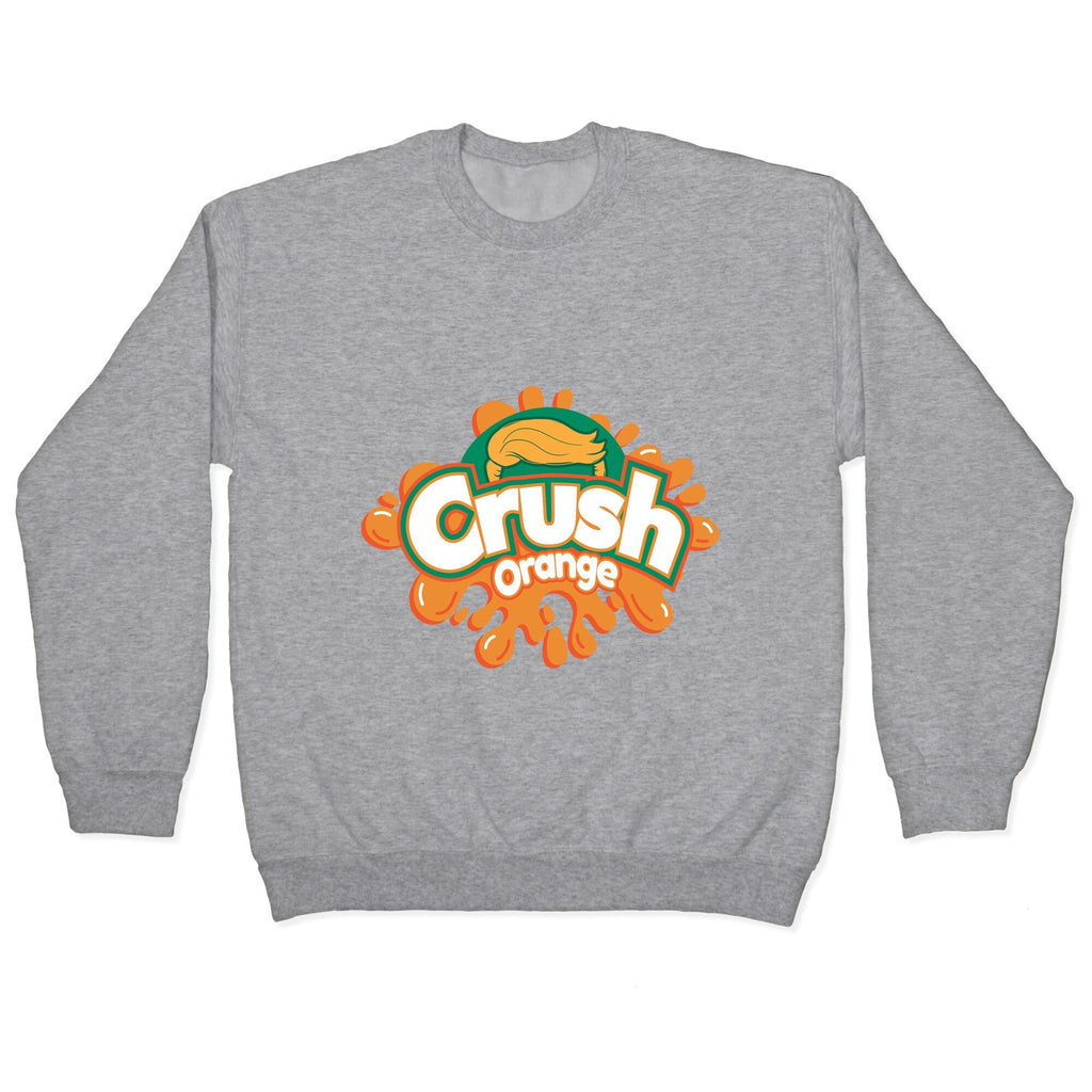 Orange Crush Harris Walz 2024 Crewneck Unisex