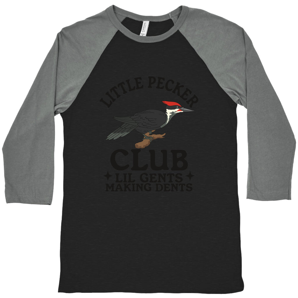 Little Pecker Club Baseball Tee Unisex