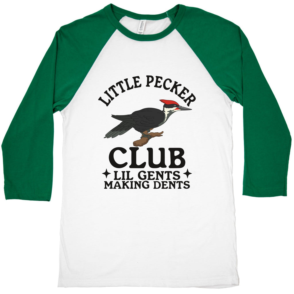 Little Pecker Club Baseball Tee Unisex