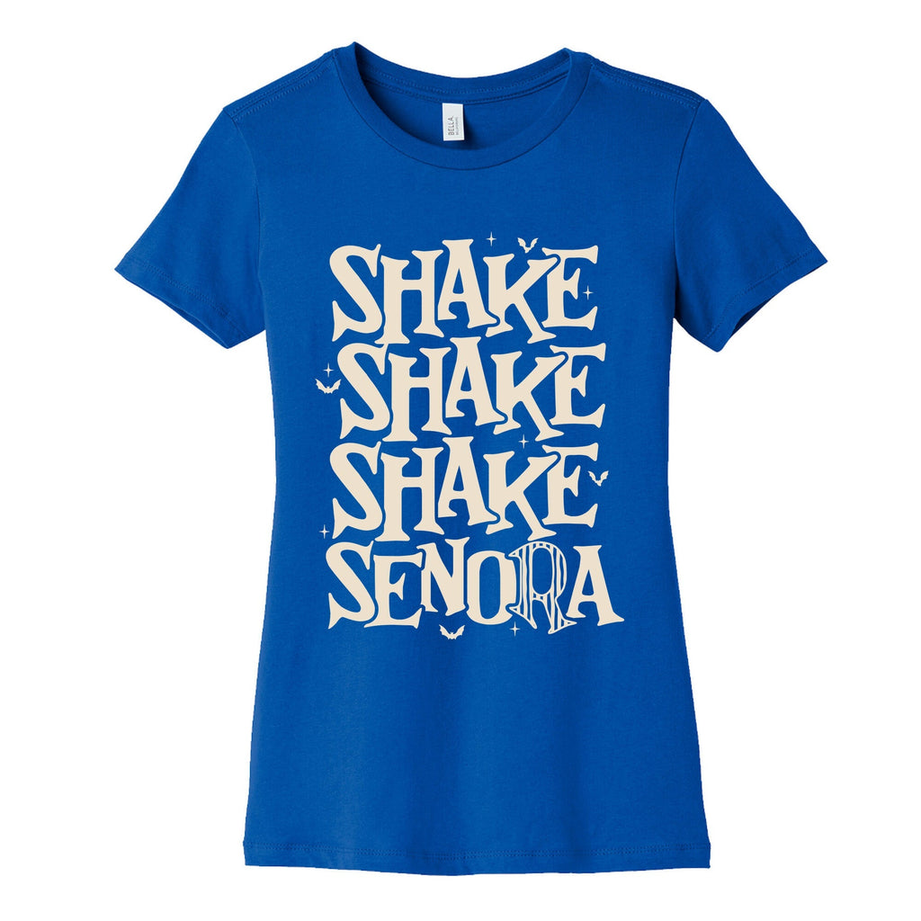 Beetlejuice Shake Senora Womens Cotton Tee Unisex