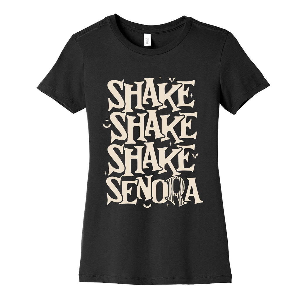 Beetlejuice Shake Senora Womens Cotton Tee Unisex
