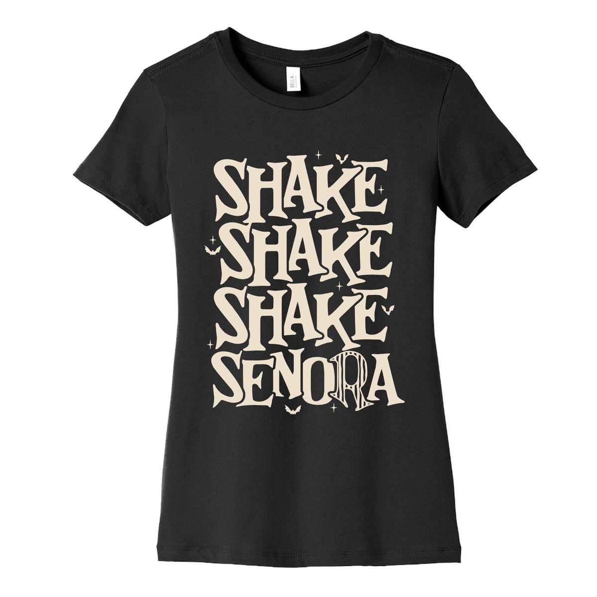 Beetlejuice Shake Senora Womens Cotton Tee Unisex