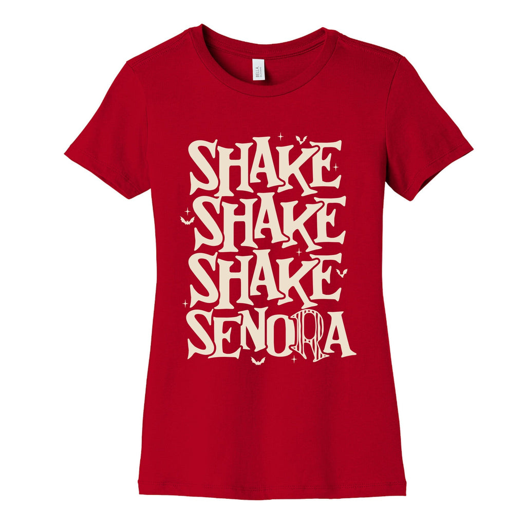 Beetlejuice Shake Senora Womens Cotton Tee Unisex