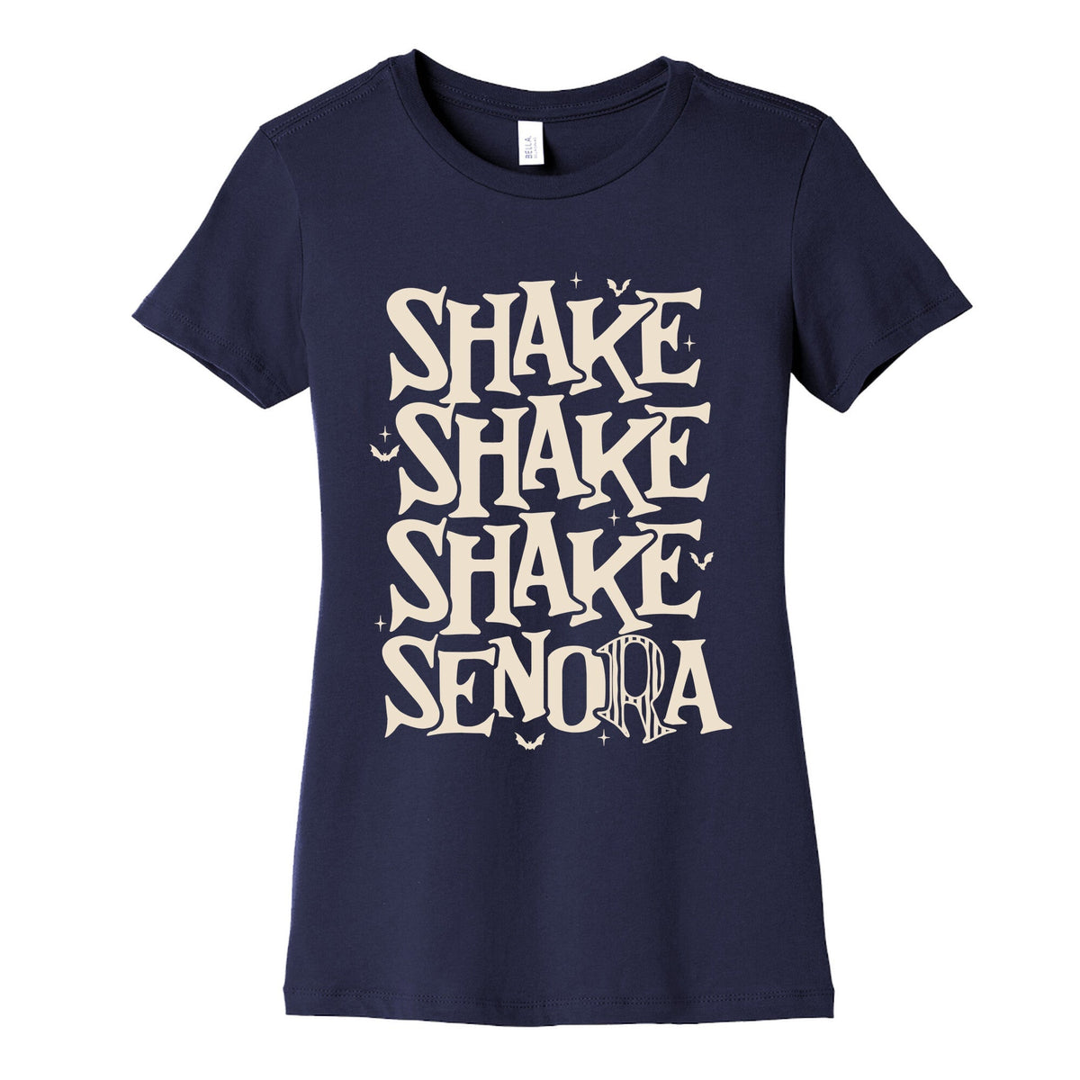 Beetlejuice Shake Senora Womens Cotton Tee Unisex