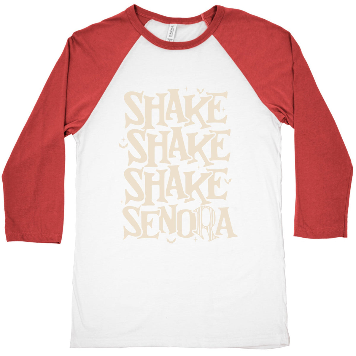 Beetlejuice Shake Senora Baseball Tee Unisex