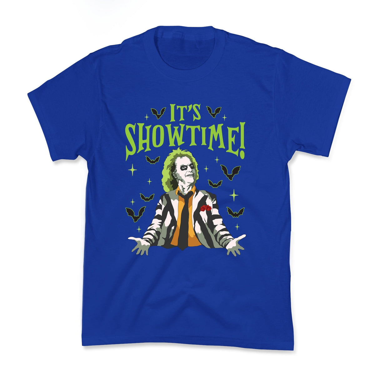 Beetlejuice Its Showtime Kids Tee Unisex