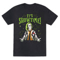 Beetlejuice Its Showtime Unisex Triblend Tee Unisex