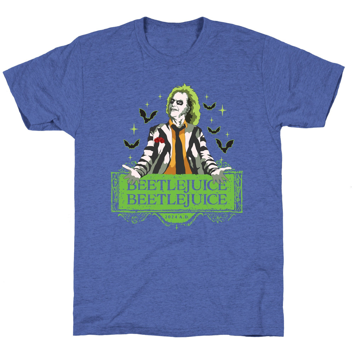 Beetlejuice Beetlejuice Unisex Triblend Tee Unisex