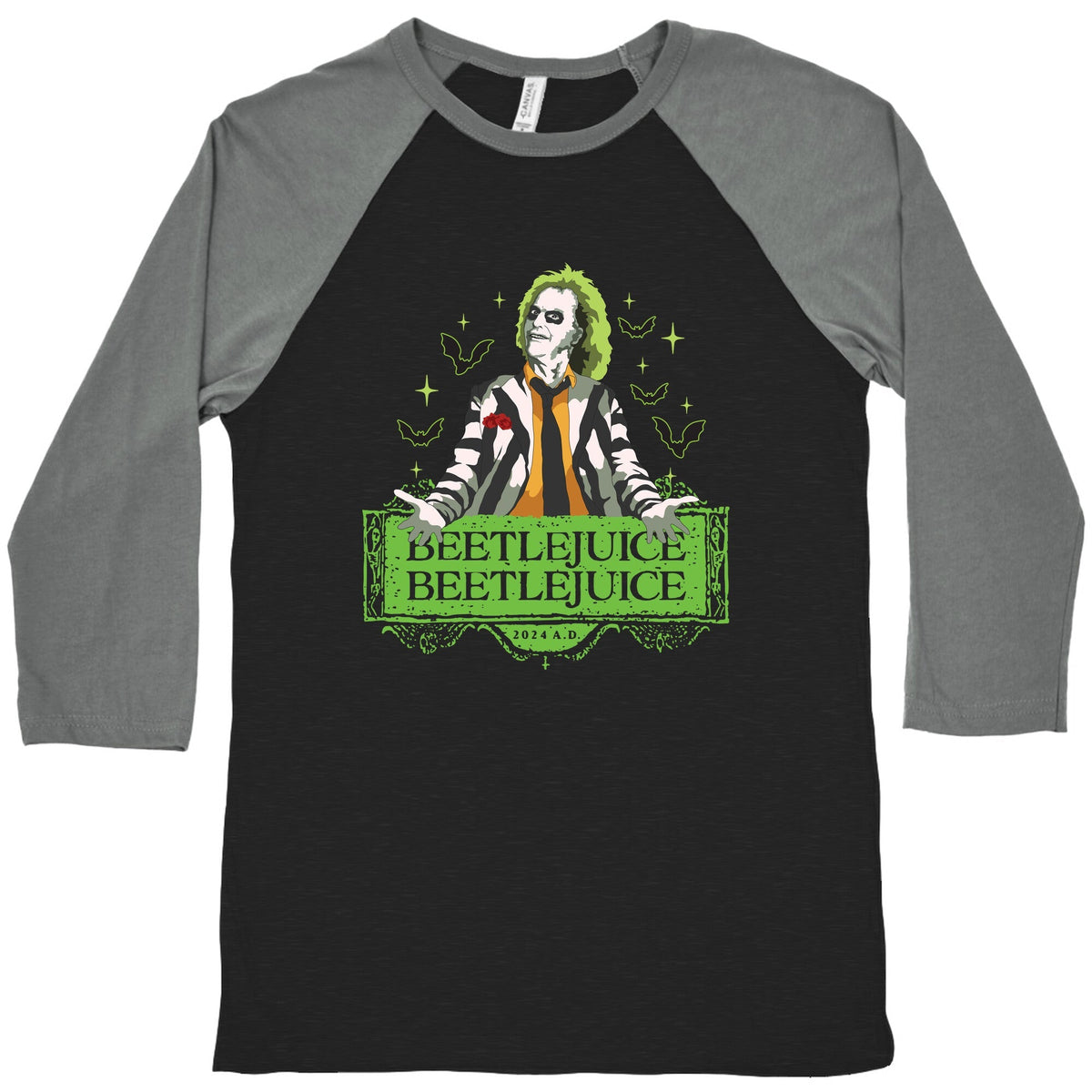 Beetlejuice Beetlejuice Baseball Tee Unisex