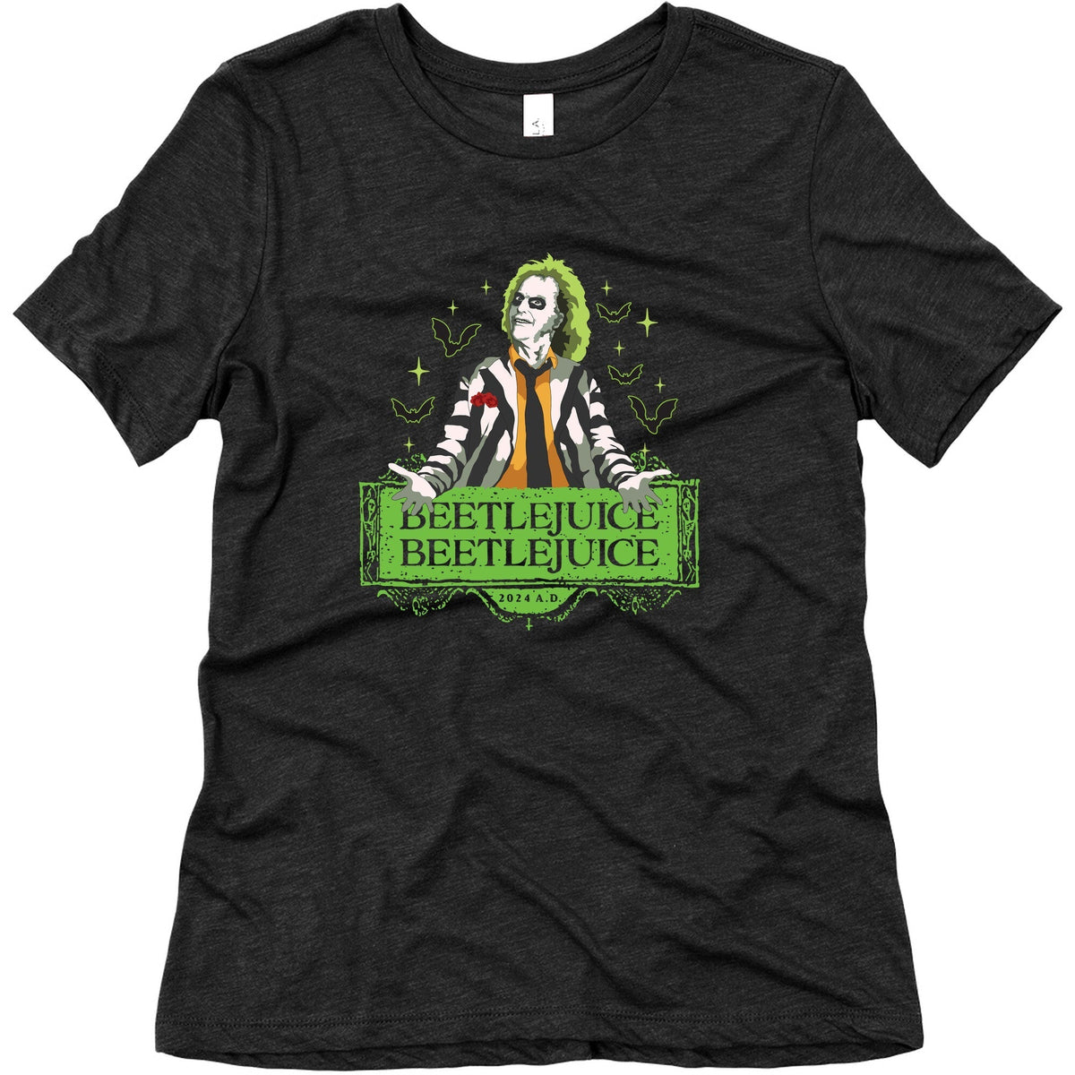 Beetlejuice Beetlejuice Womens Triblend Tee Unisex