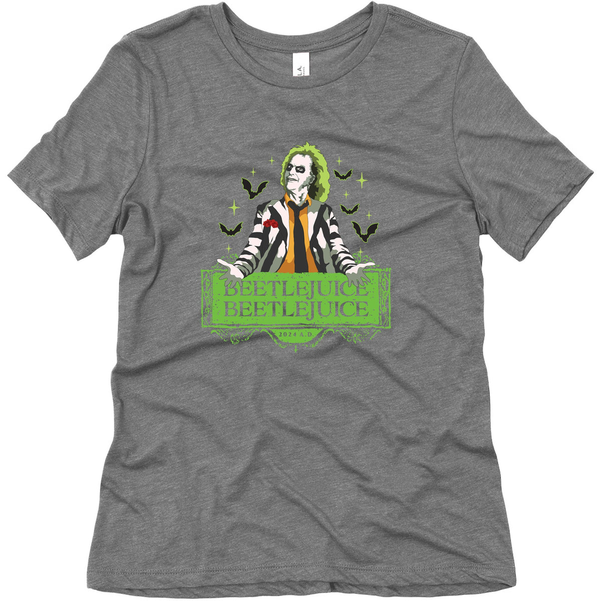 Beetlejuice Beetlejuice Womens Triblend Tee Unisex
