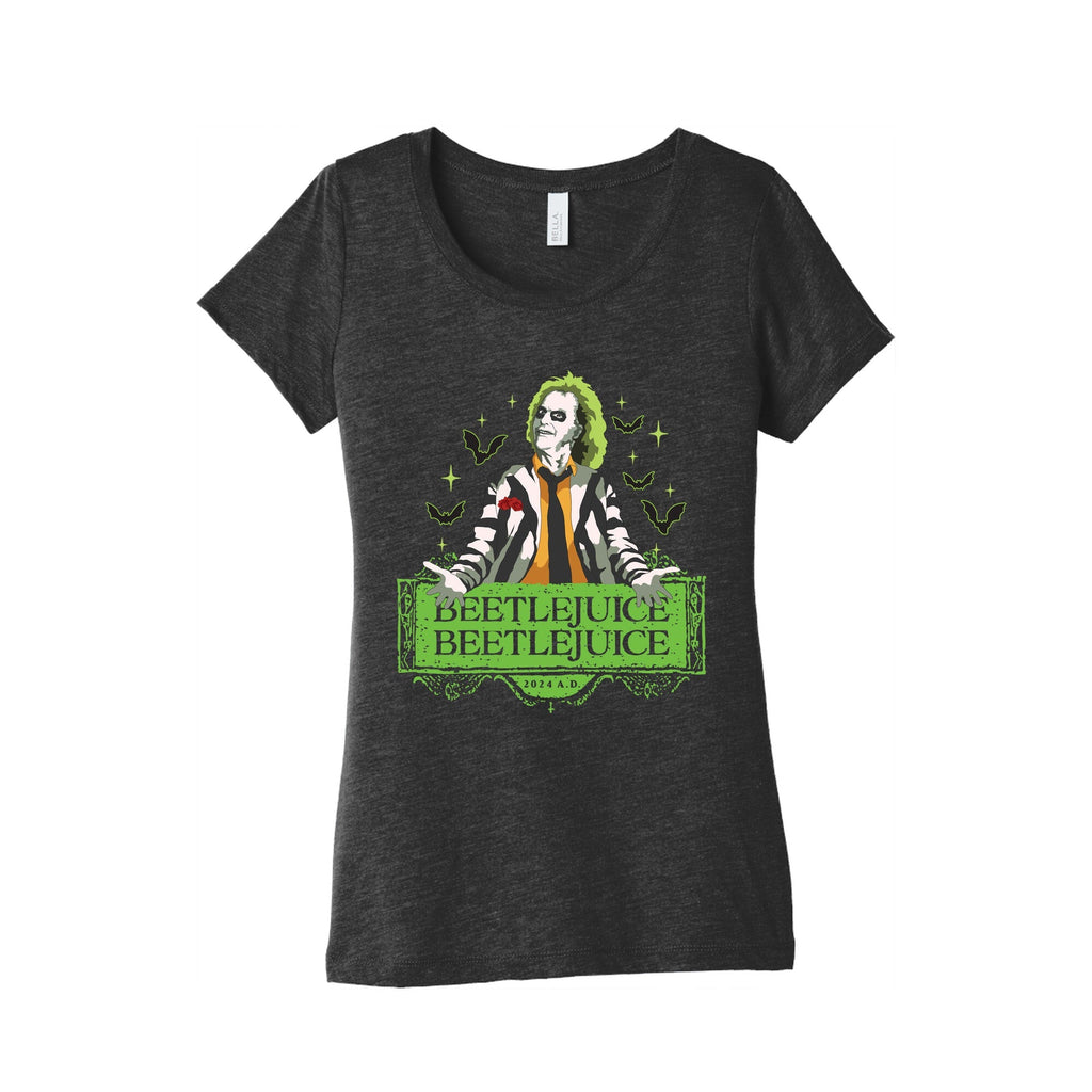 Beetlejuice Beetlejuice Womens Triblend Tee Unisex