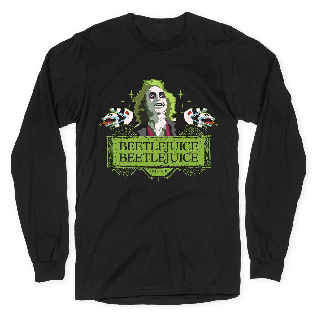 Beetlejuice Beetlejuice Longsleeve Tee Unisex