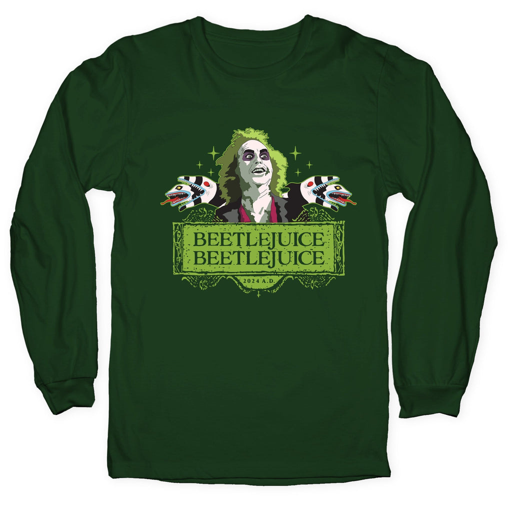 Beetlejuice Beetlejuice Longsleeve Tee Unisex