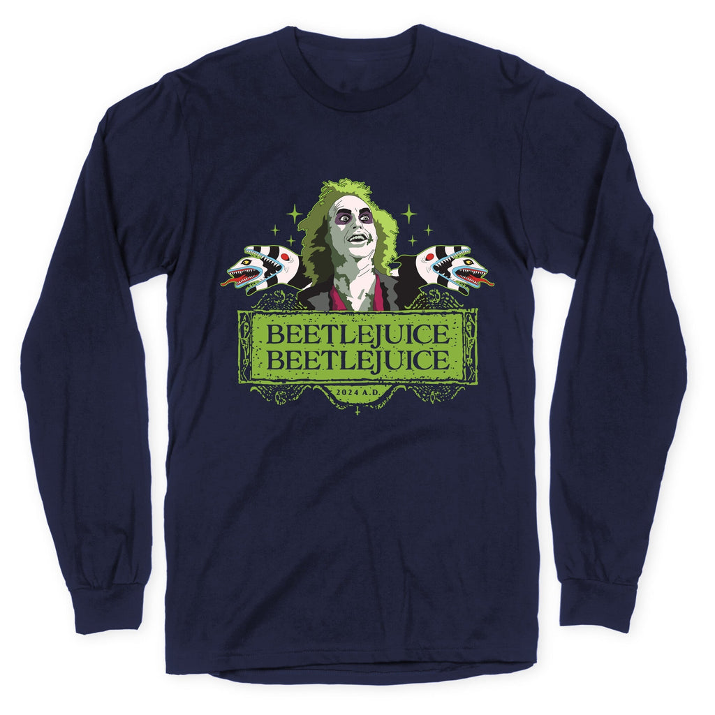 Beetlejuice Beetlejuice Longsleeve Tee Unisex