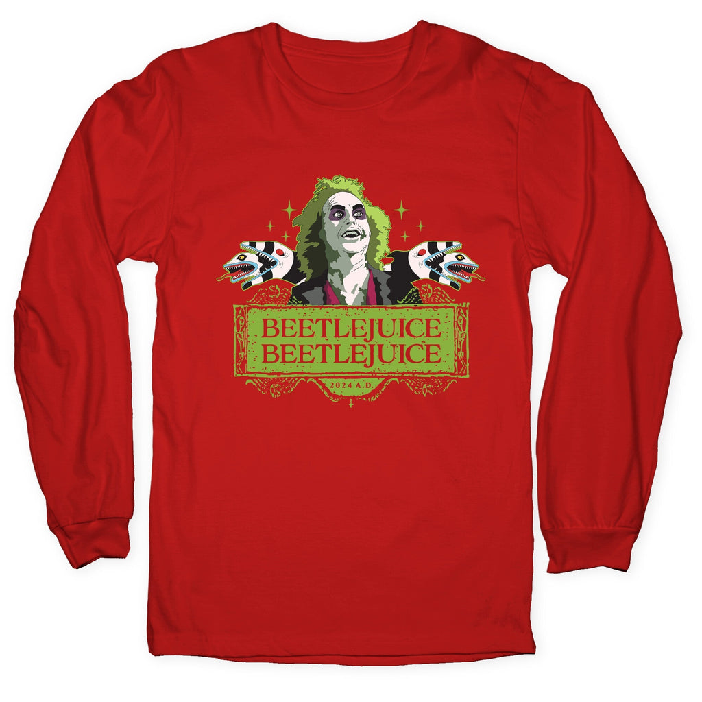 Beetlejuice Beetlejuice Longsleeve Tee Unisex