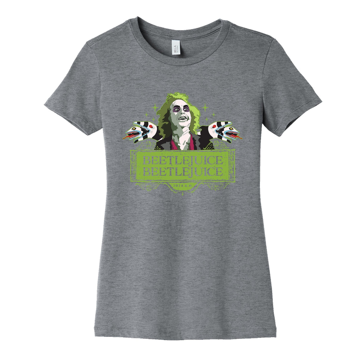Beetlejuice Beetlejuice Womens Cotton Tee Unisex