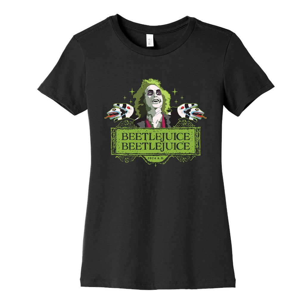 Beetlejuice Beetlejuice Womens Cotton Tee Unisex