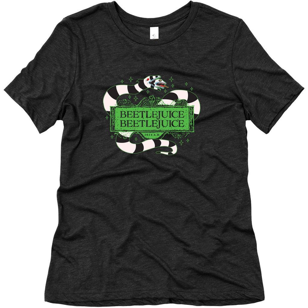 Beetlejuice Beetlejuice 2024 AD Womens Triblend Tee Unisex