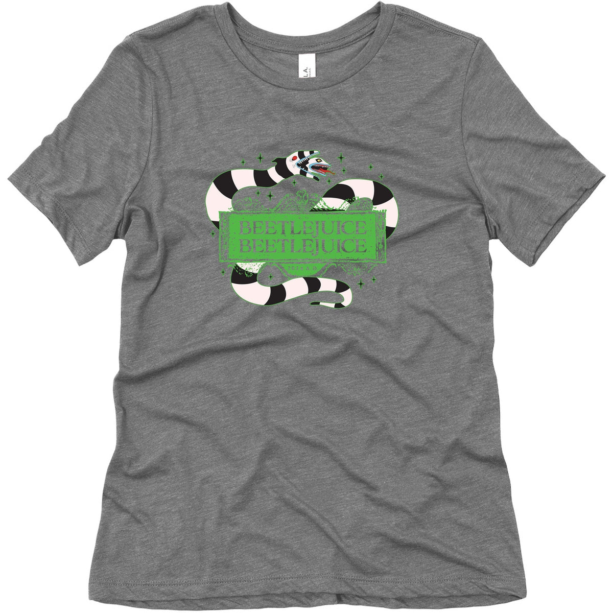 Beetlejuice Beetlejuice 2024 AD Womens Triblend Tee Unisex