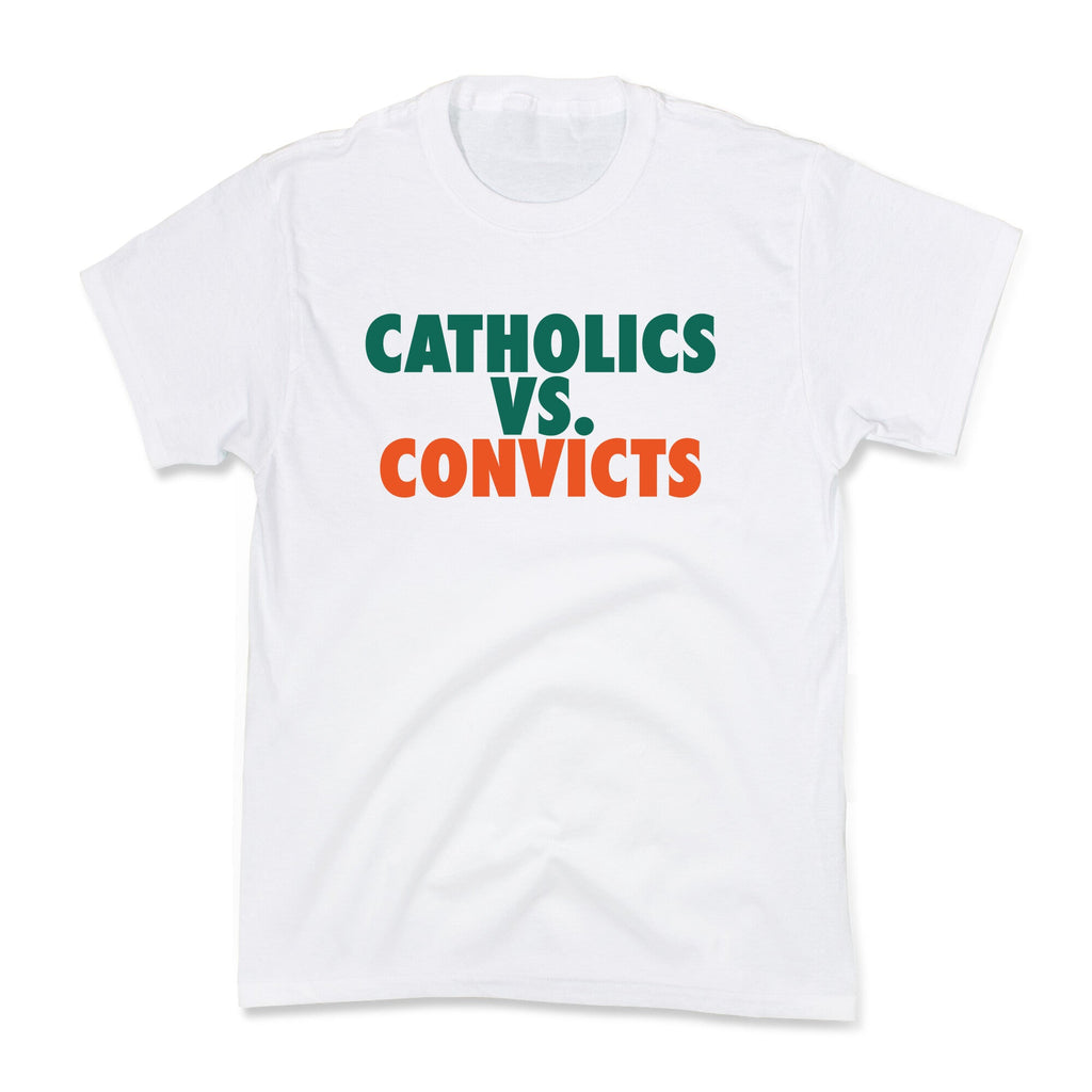 Catholics vs. Convicts Kids Tee Unisex