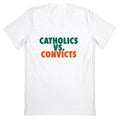 Catholics vs. Convicts V-Neck Unisex