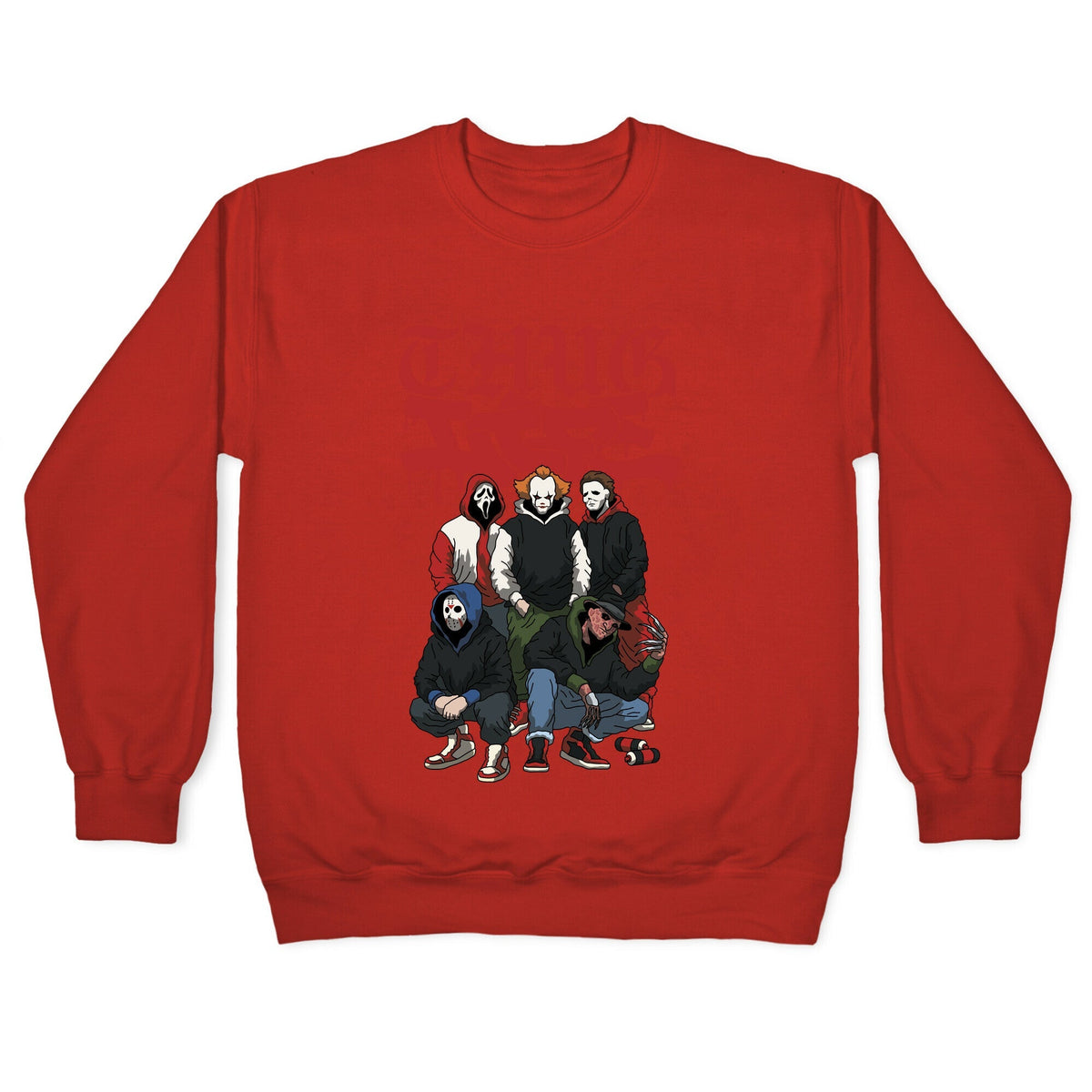Thug Life Halloween Crewneck Unisex