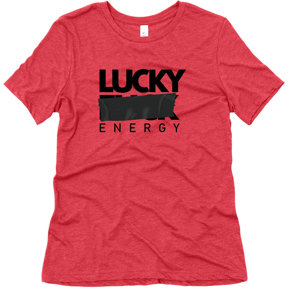 Lucky Energy Womens Triblend Tee Unisex