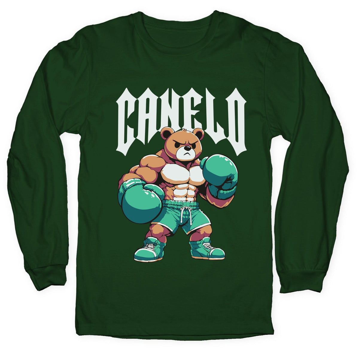 Canelo Teddy Bear Longsleeve Tee Unisex