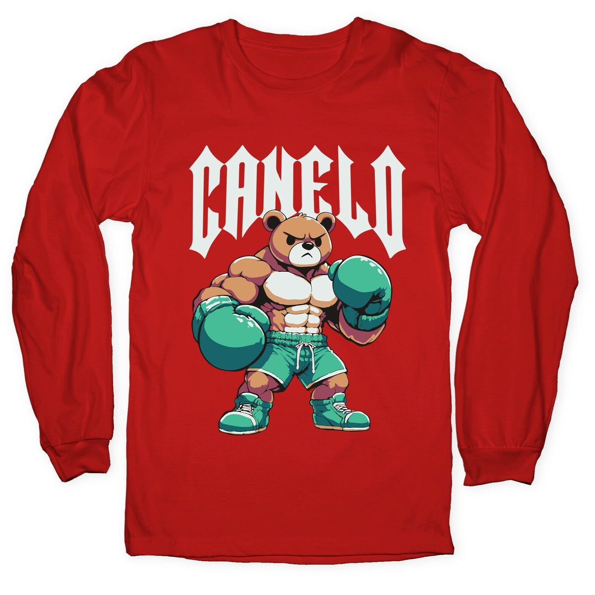 Canelo Teddy Bear Longsleeve Tee Unisex