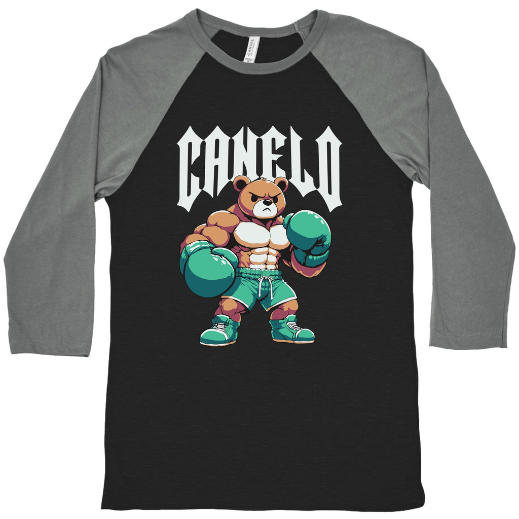 Canelo Teddy Bear Baseball Tee Unisex