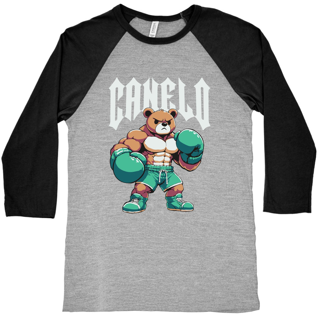 Canelo Teddy Bear Baseball Tee Unisex