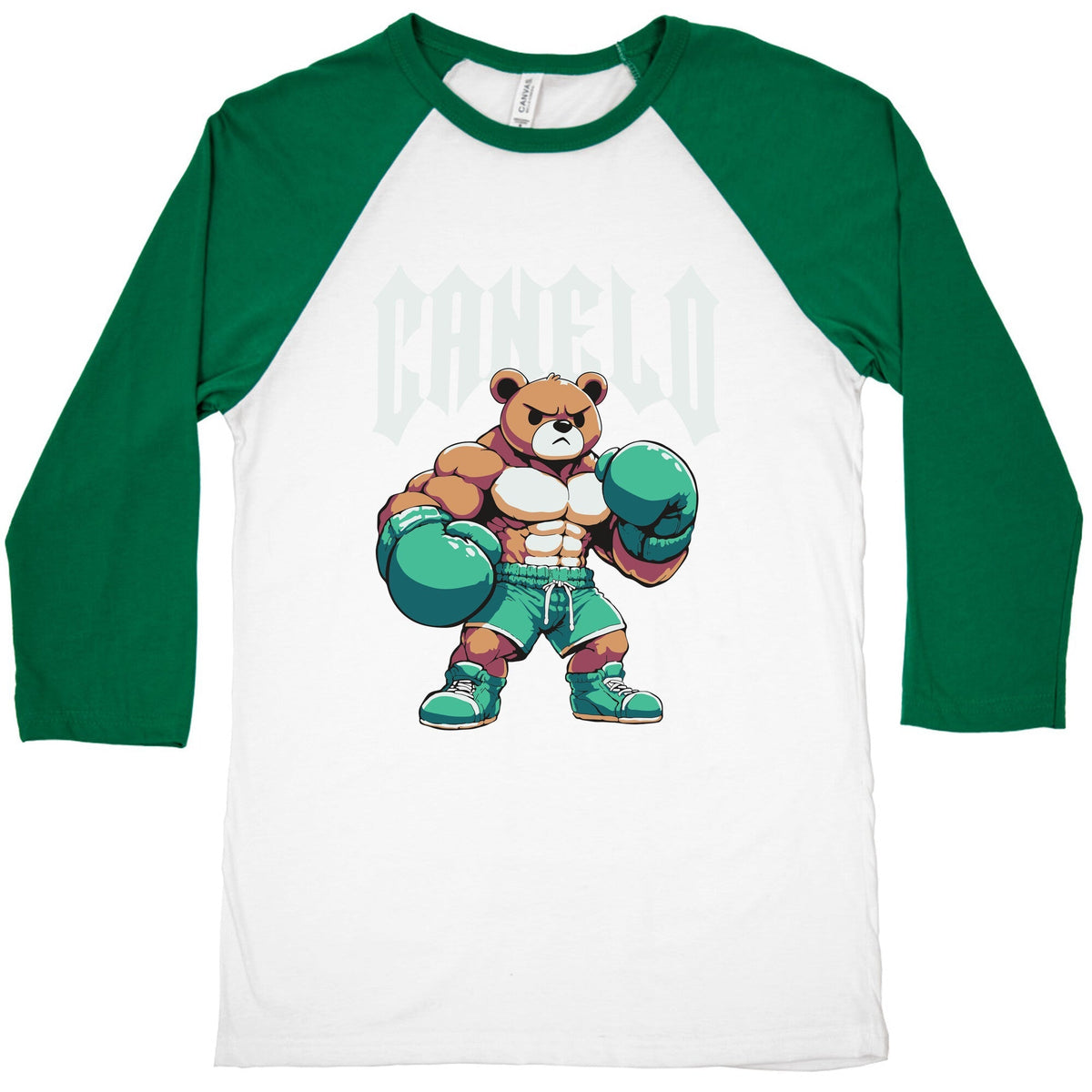 Canelo Teddy Bear Baseball Tee Unisex