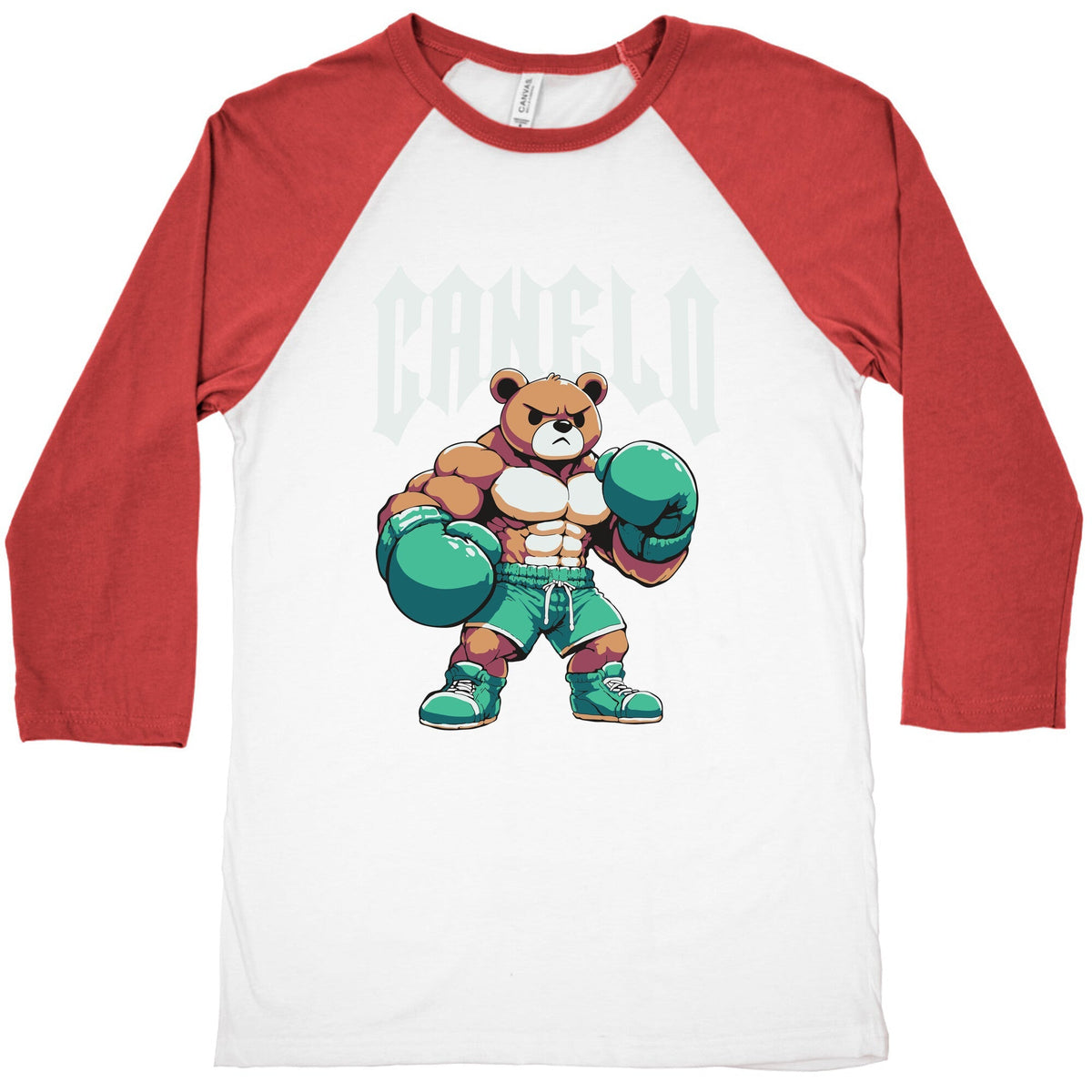 Canelo Teddy Bear Baseball Tee Unisex