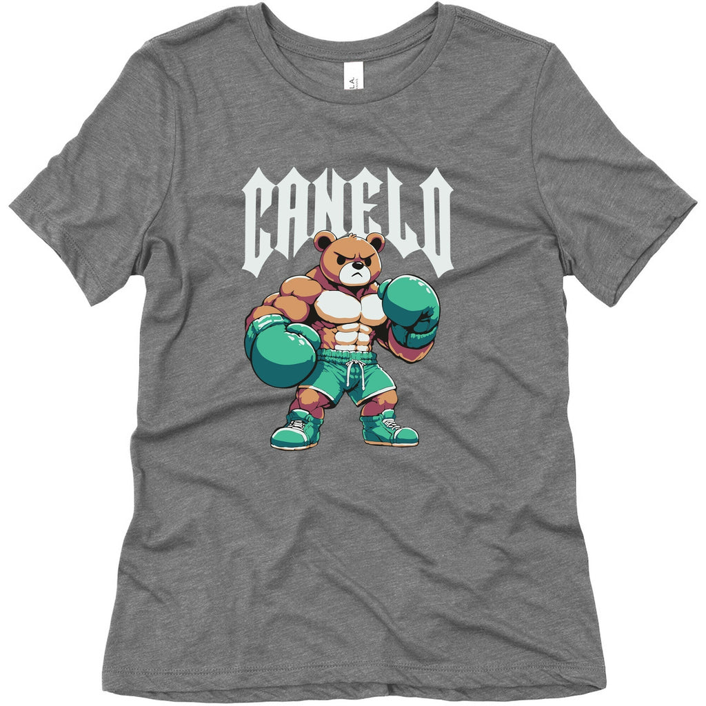 Canelo Teddy Bear Womens Triblend Tee Unisex