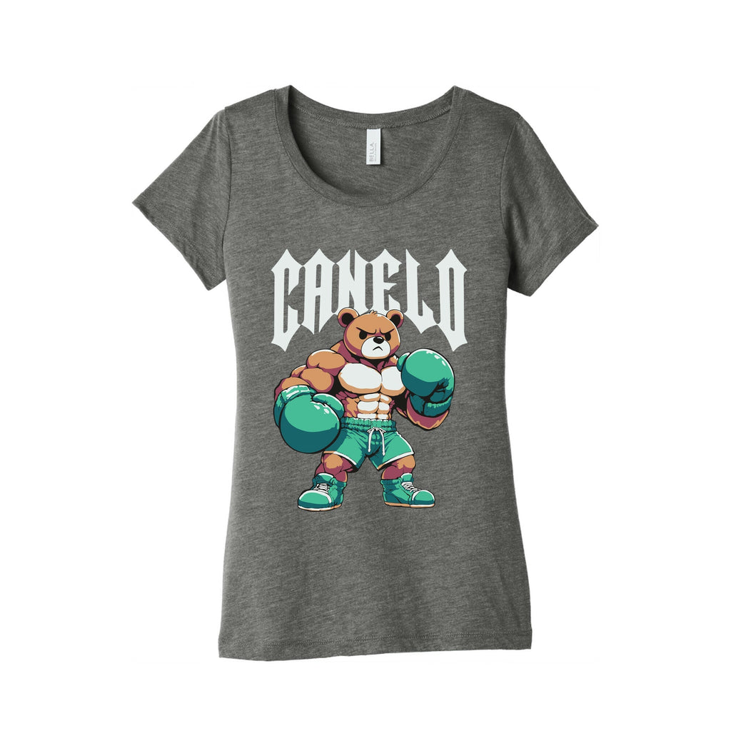 Canelo Teddy Bear Womens Triblend Tee Unisex