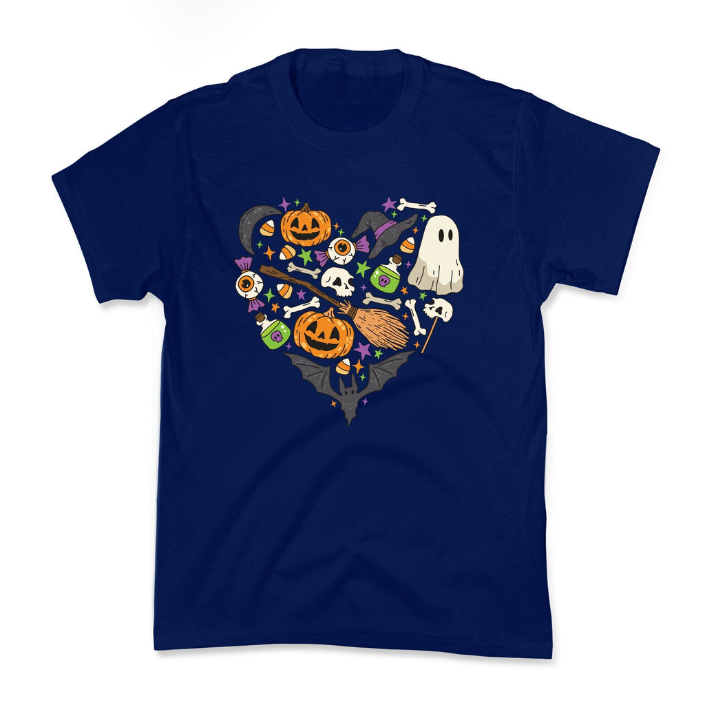 Halloween Heart Kids Tee Unisex