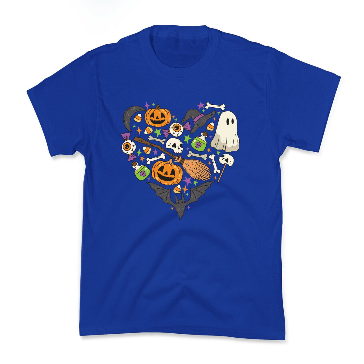 Halloween Heart Kids Tee Unisex