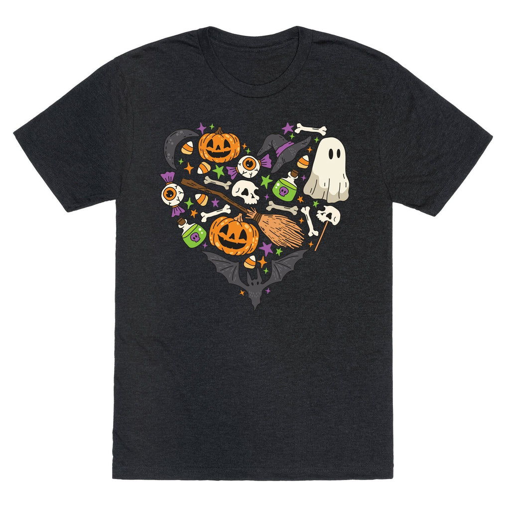 Halloween Heart Unisex Triblend Tee Unisex