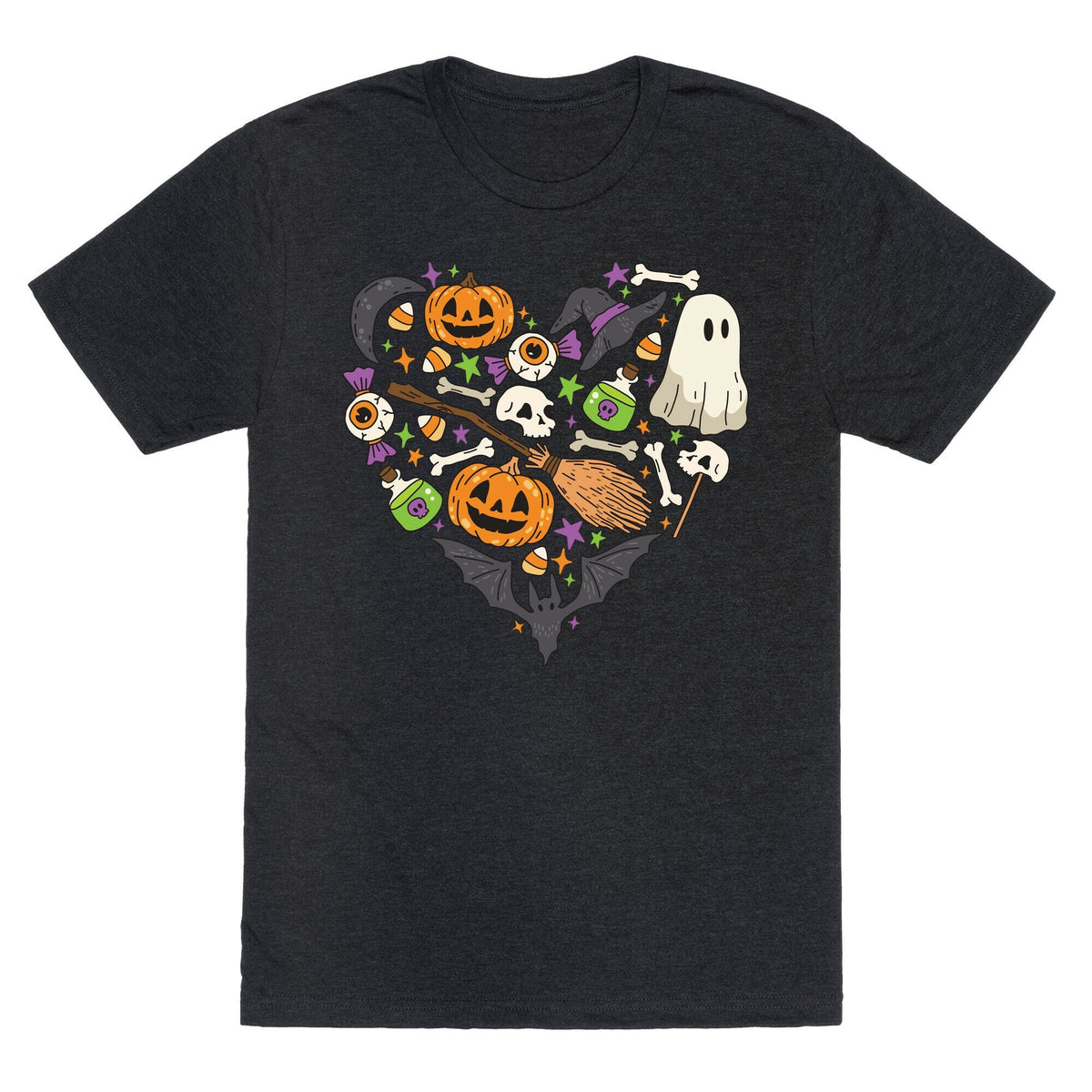 Halloween Heart Unisex Triblend Tee Unisex