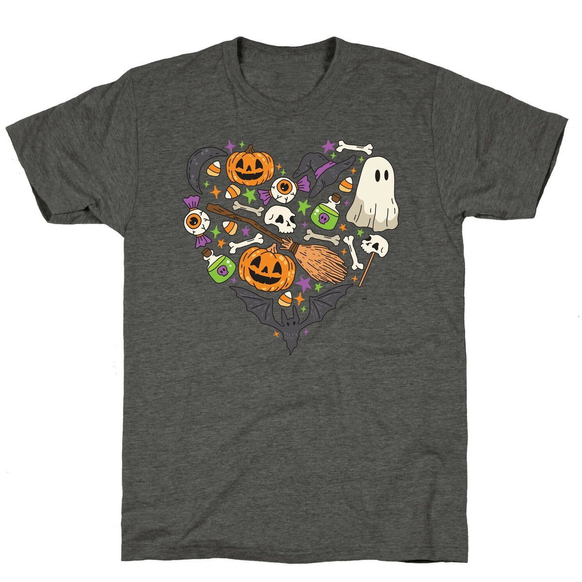 Halloween Heart Unisex Triblend Tee Unisex