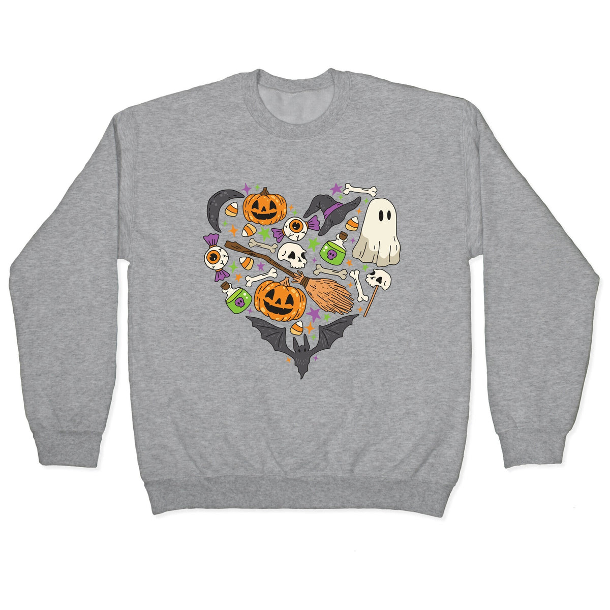 Halloween Heart Crewneck Unisex