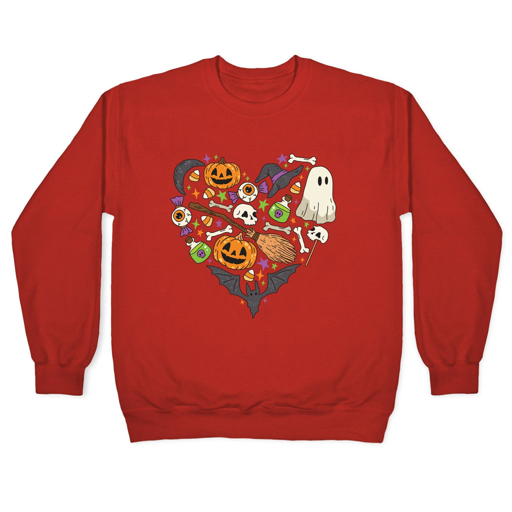Halloween Heart Crewneck Unisex