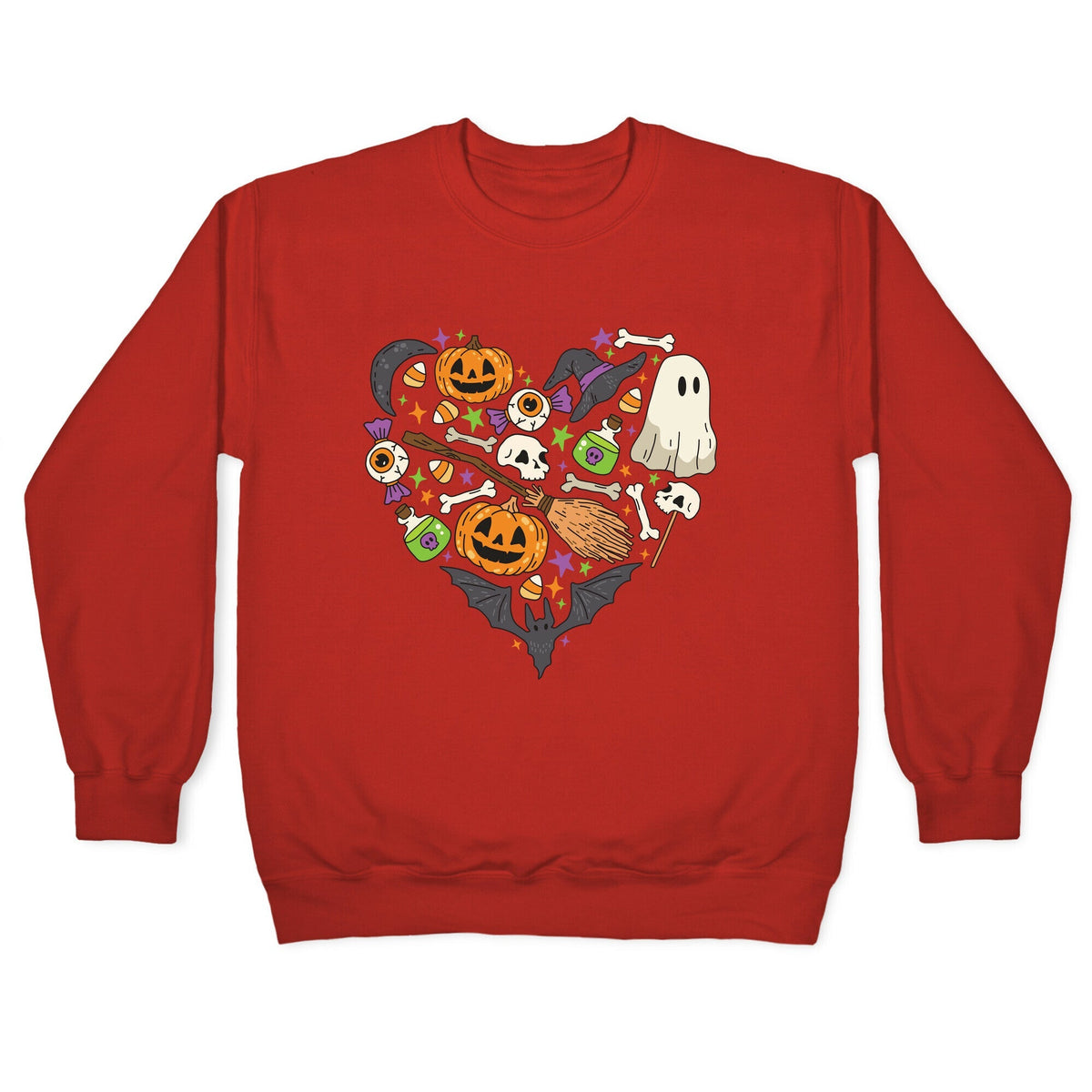 Halloween Heart Crewneck Unisex
