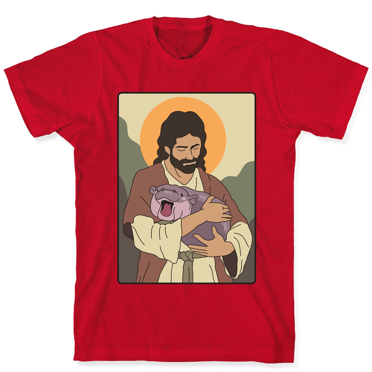 Moo Deng Jesus Unisex