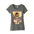 Moo Deng Jesus Womens Triblend Tee Unisex