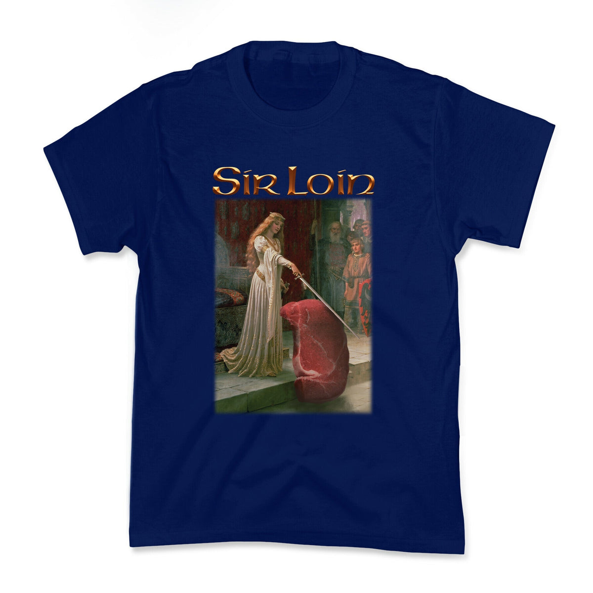 Sir Loin Steak Meme Kids Tee Unisex