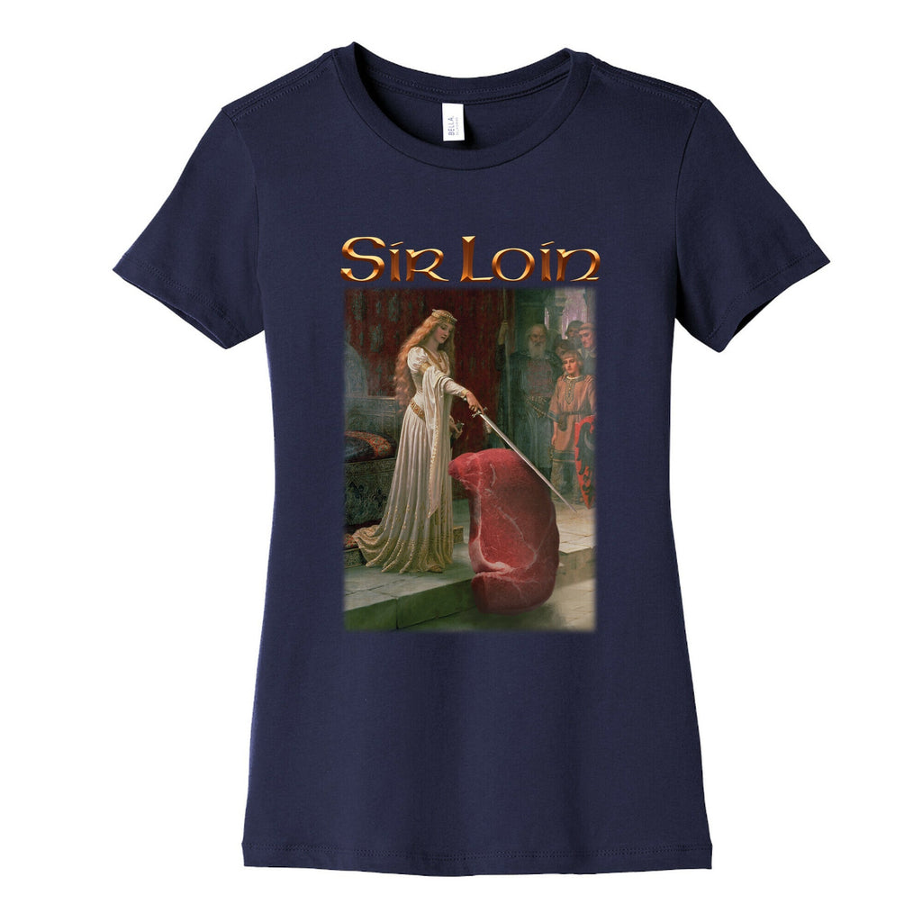 Sir Loin Steak Meme Womens Cotton Tee Unisex