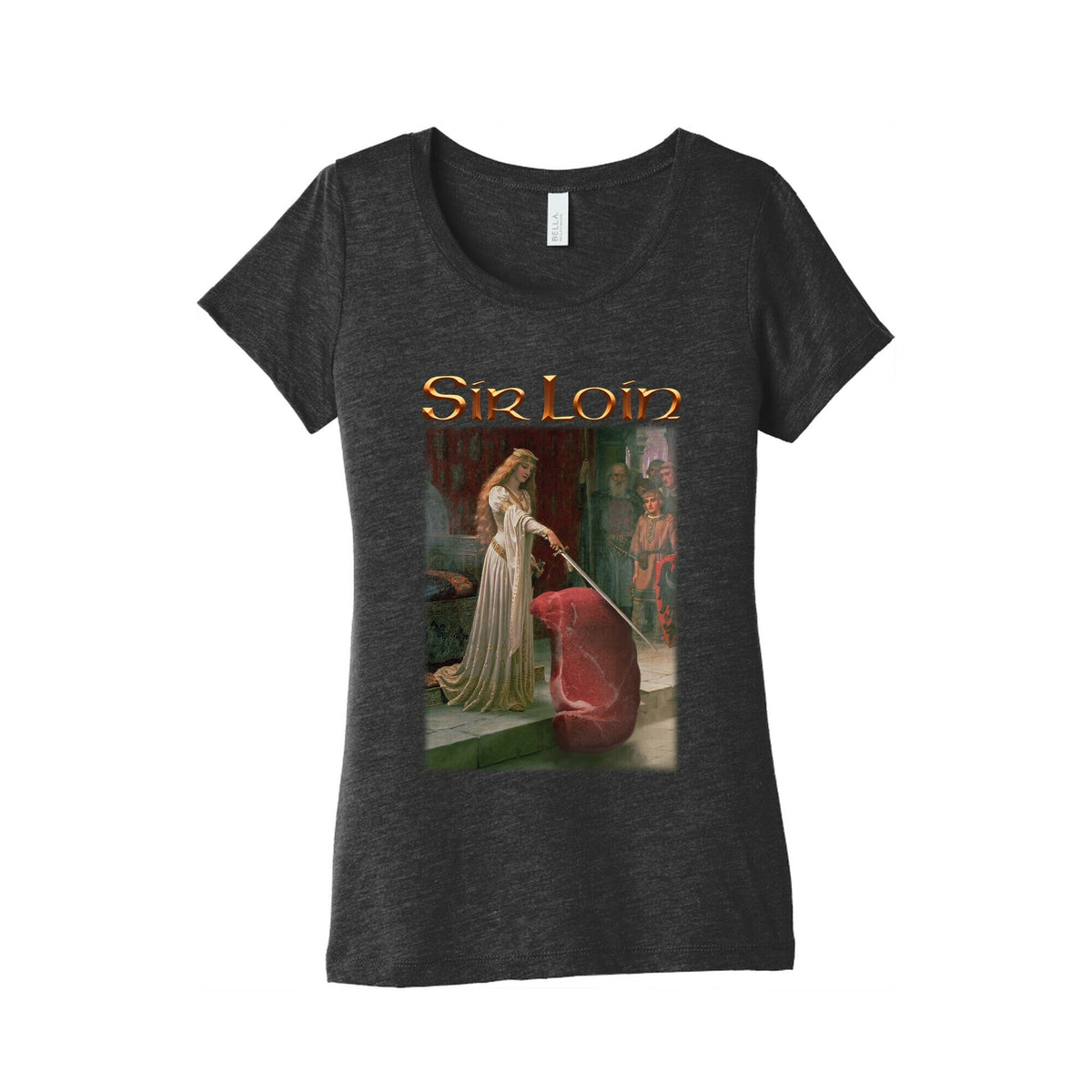 Sir Loin Steak Meme Womens Triblend Tee Unisex